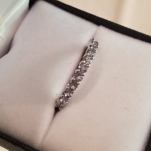 Belk & Co. Jewelry - (NIB)AUTH. TANZANITE STERLING SILVER STACKABLE